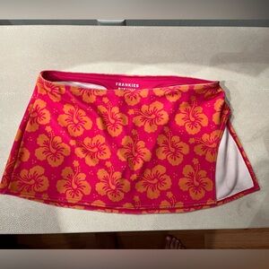 frankie’s bikinis terry bikini bottom/ skirt